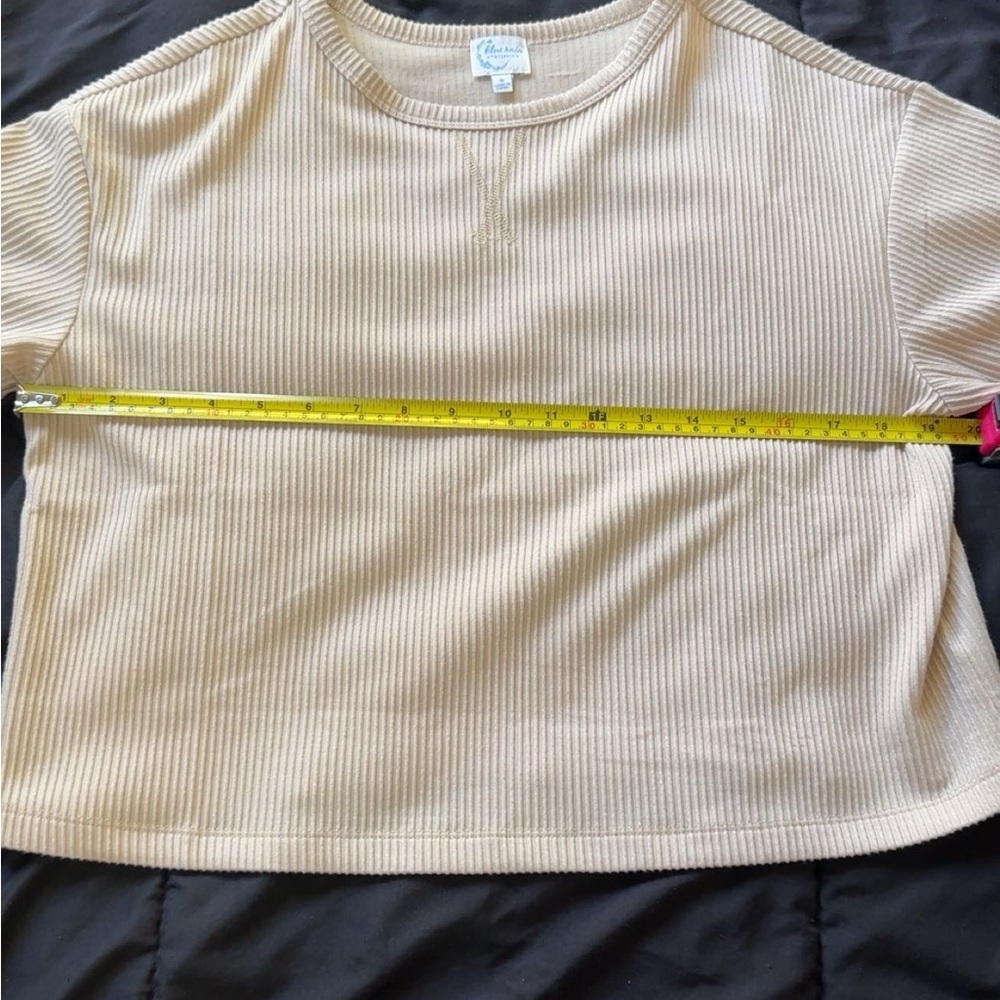 Beige Basic Tee - Picture 6 of 6